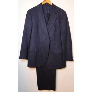 Vintage Polo University Club Ralph Lauren Men's Tweed Suit 42R 38x29 Windowpane